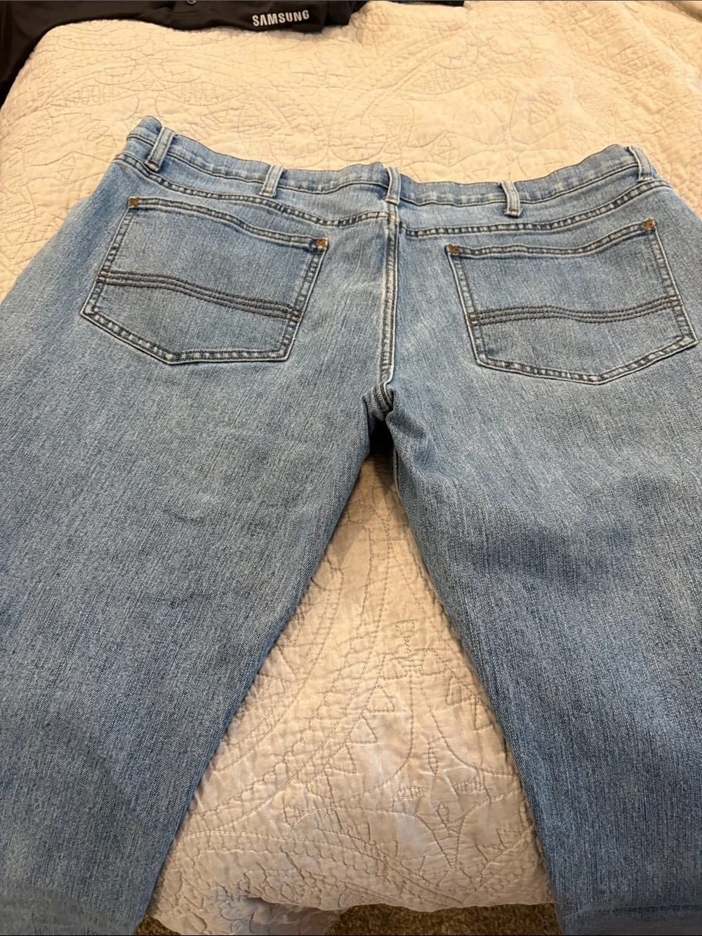 RedHead Men’s Light Blue Relaxed Denim Jeans